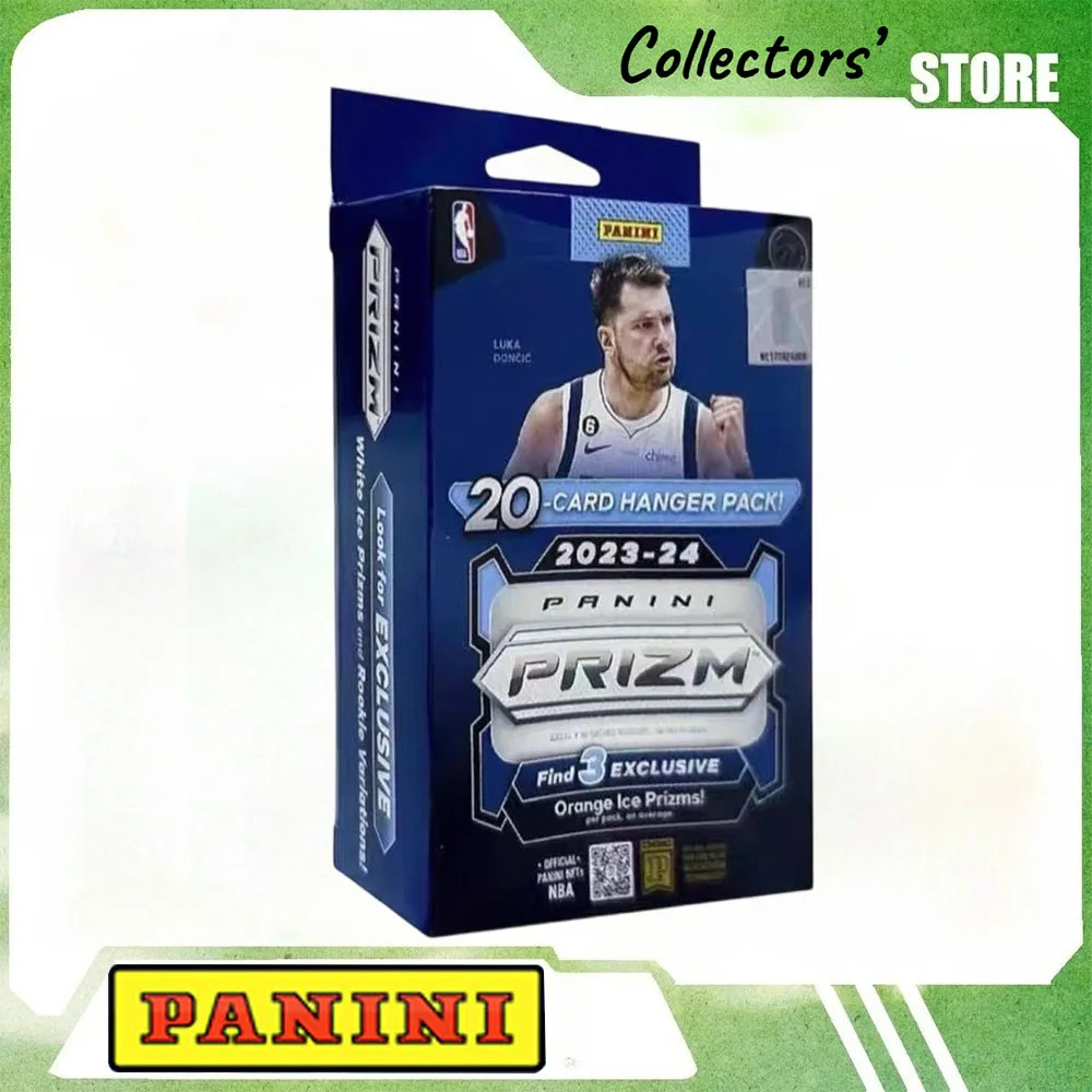 Panini 2023-24 Prizm Court Sport Trading Card Hanger Box Factory Sealed Exclusive Orange Ice Parallel Hobby Fan Collectible Gift
