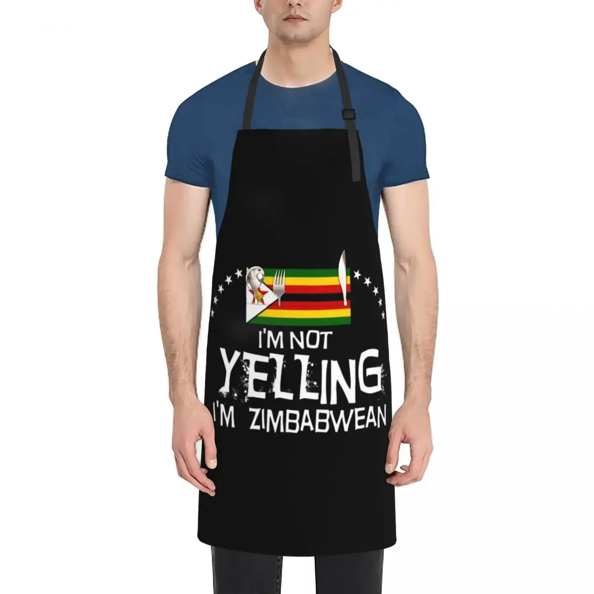 

I'm not yelling I'm Zimbabwean - Gifts, souvenirs and memorabilia of Zimbabwe Apron For Women christmas 2024 Apron