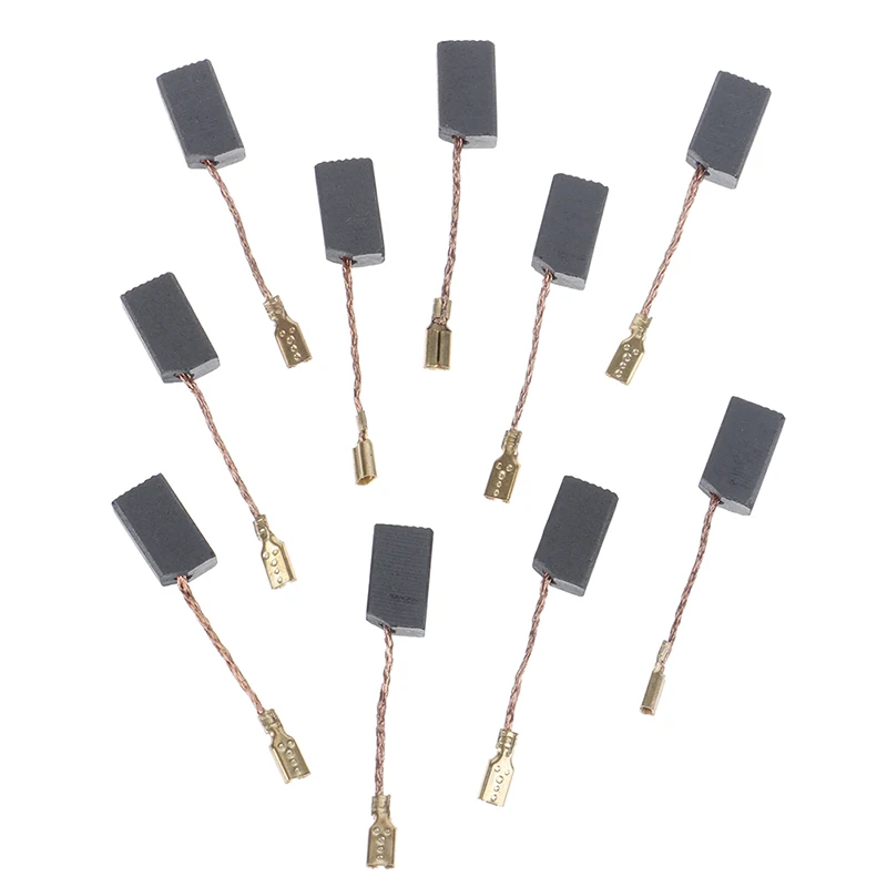 10Pcs Copper Motor Carbon Brushes Kit For 100mm Angle Grinder 6*8*14mm..