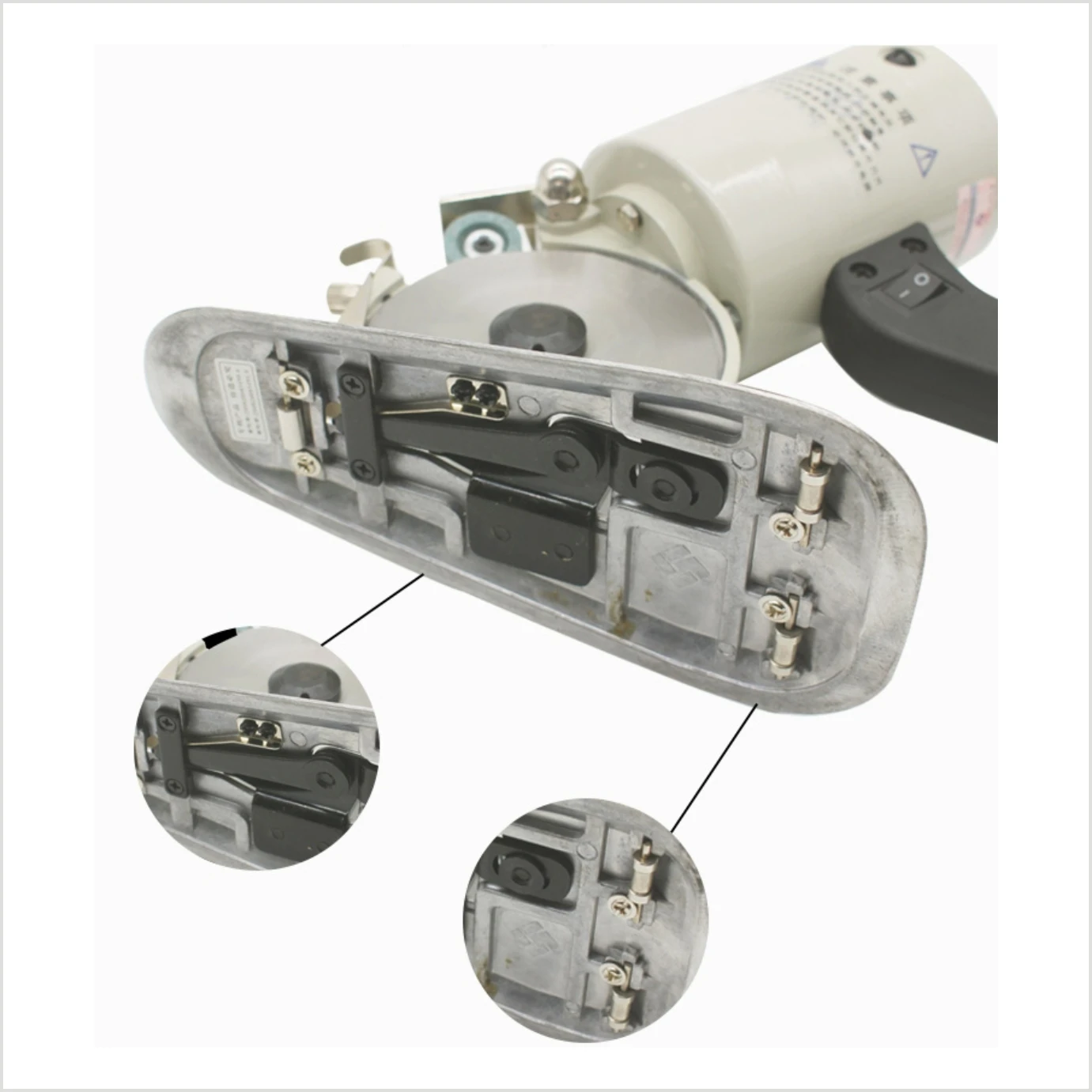 Electronic Cloth Cutting Machine Round Blade Fabric Cutting Machine Semiconductor Manufacturing Machine