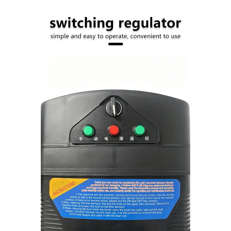 Wall Mounted Remote Control Car Vacuum Cleaner Wet Dry Strong Suction for Car Wash Shop Auto Detailing