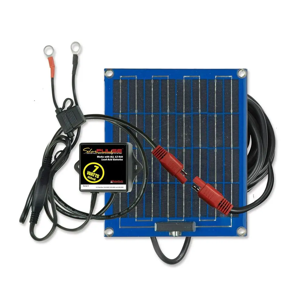 

SolarPulse 12V Battery Solar Charger Maintainer, 7W