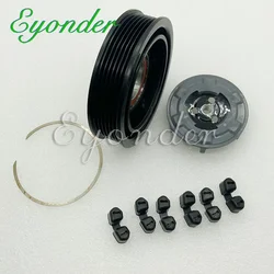 Polea de embrague de compresor AC A/C 5SEL12C para CITROEN PEUGEOT 308 606467480 9689079880 648739   6453WF 9676862380 648738 9659875480