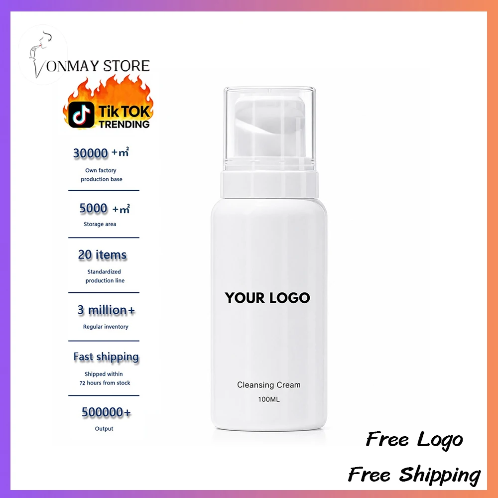 Private Label Makeup Remover Custom Logo 100ml Facial Cleansing Eyes Lips Face Skin Care Hot Selling Makeup Wholesale Vegan