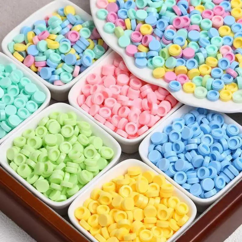 8mm Round Plastic Building Blocks Edges Easy Assemble DIY Sphere Filling Sets for Kids Creative Homeschool Play