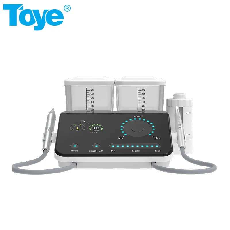 Medical Teeth Polishing Machine 6 in 1 Dental Ultrasonic Scaler with Electric Power Source