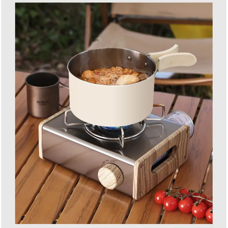 

Portable gas grill BBQ grill outdoor card magnetic hot pot barbecue camping outdoor cooker