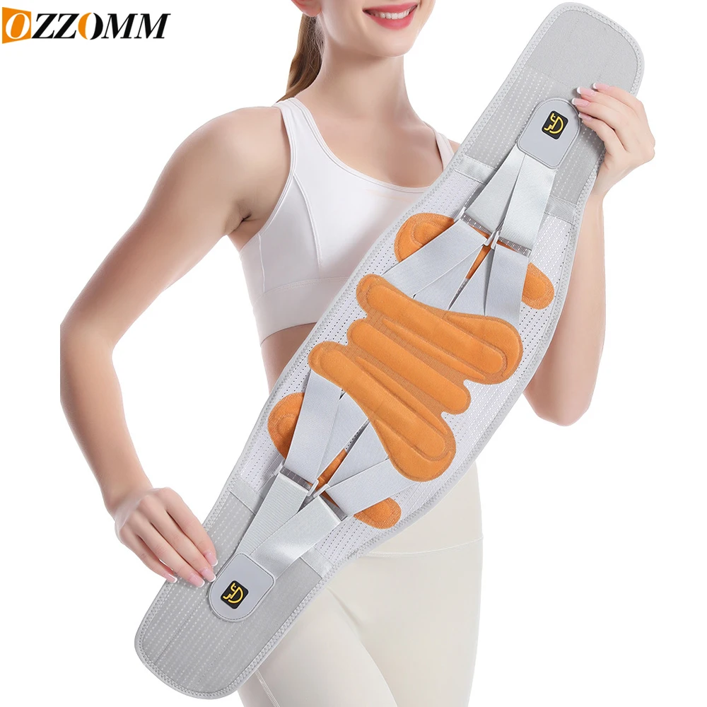 

1Piece Back Brace for Men Women Lower Back Pain,Breathable Back Support Belt for Lifting Anti-Skid Lumbar Support Belt for Work