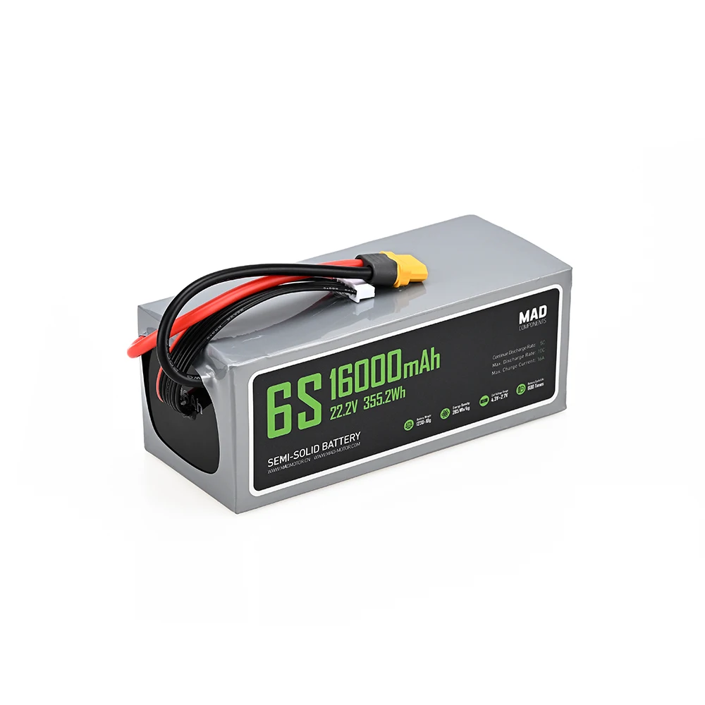 MAD 6S 16Ah Drone Solid State Lithium-ion Battery