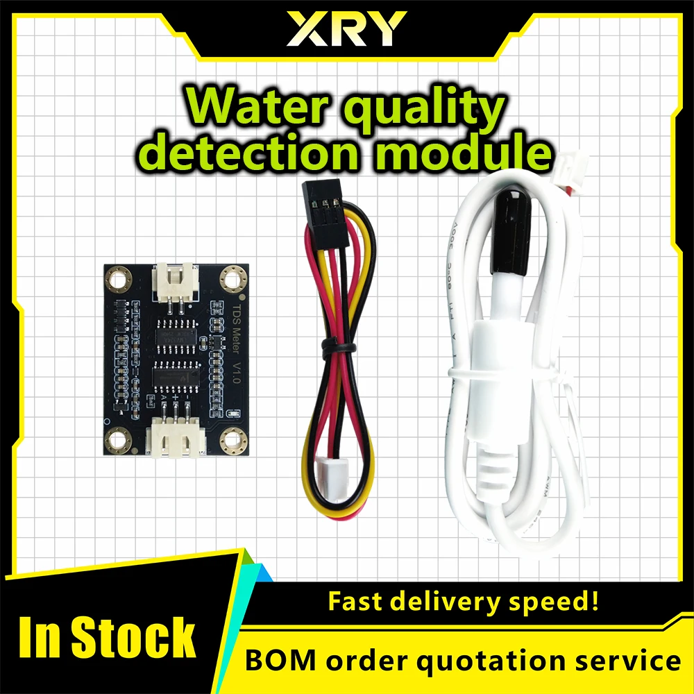 1/2/5pcs XRY TDS Sensor Meter V1.0 Board Module Water Meter Filter Measuring Water Quality For Arduino UNO R3