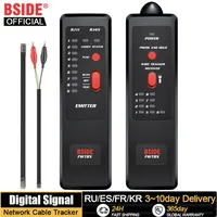 BSIDE Network Cable Tracker Detecteur RJ11/45 Lan Ethernet Phone wire tester Finder Telecom Tool electrified work 60V