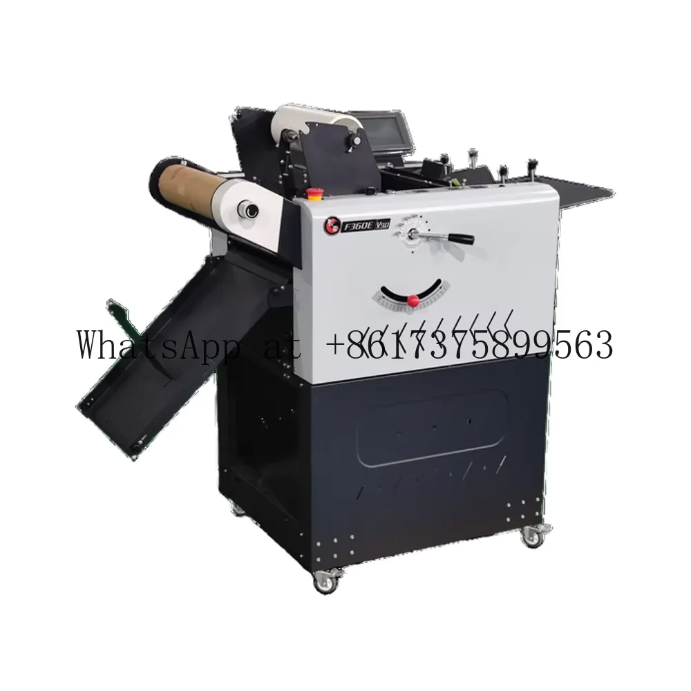 Automatic Laminating Machine 350mm Width 8m Min Speed 18 Stages   Curl Touch Screen Easy To Curl