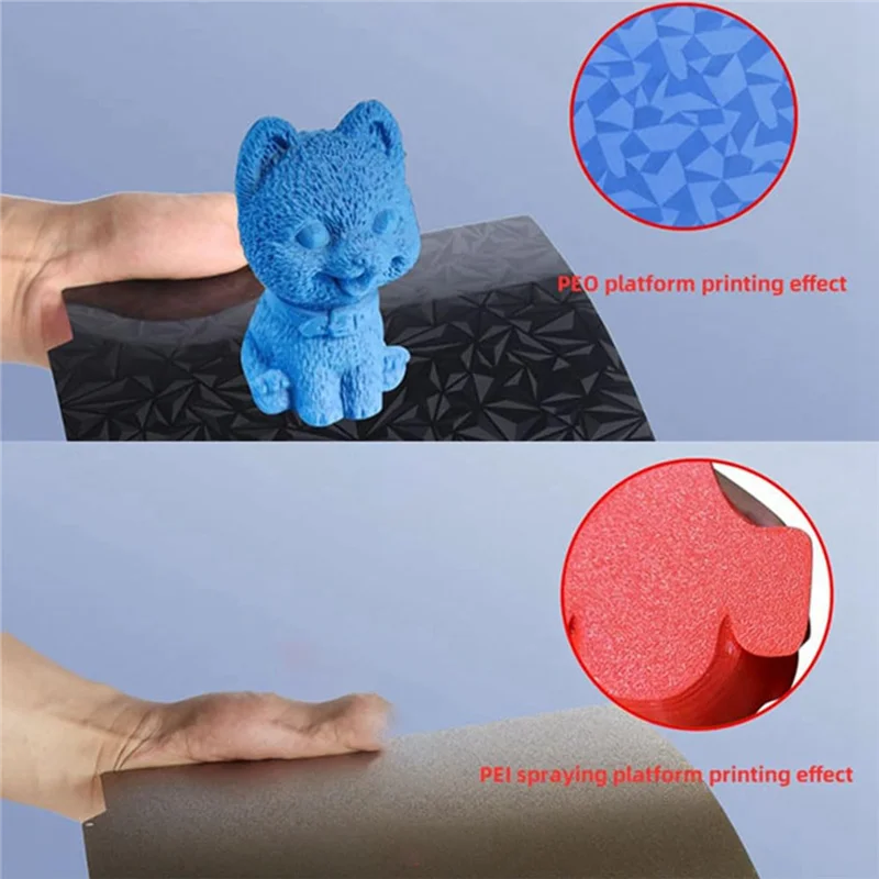 

Новый 3D-принтер, двухсторонняя текстурированная поверхность, лист PEI и PEO, рабочая пластина для Kobra2/Kobraneo 230X230 мм