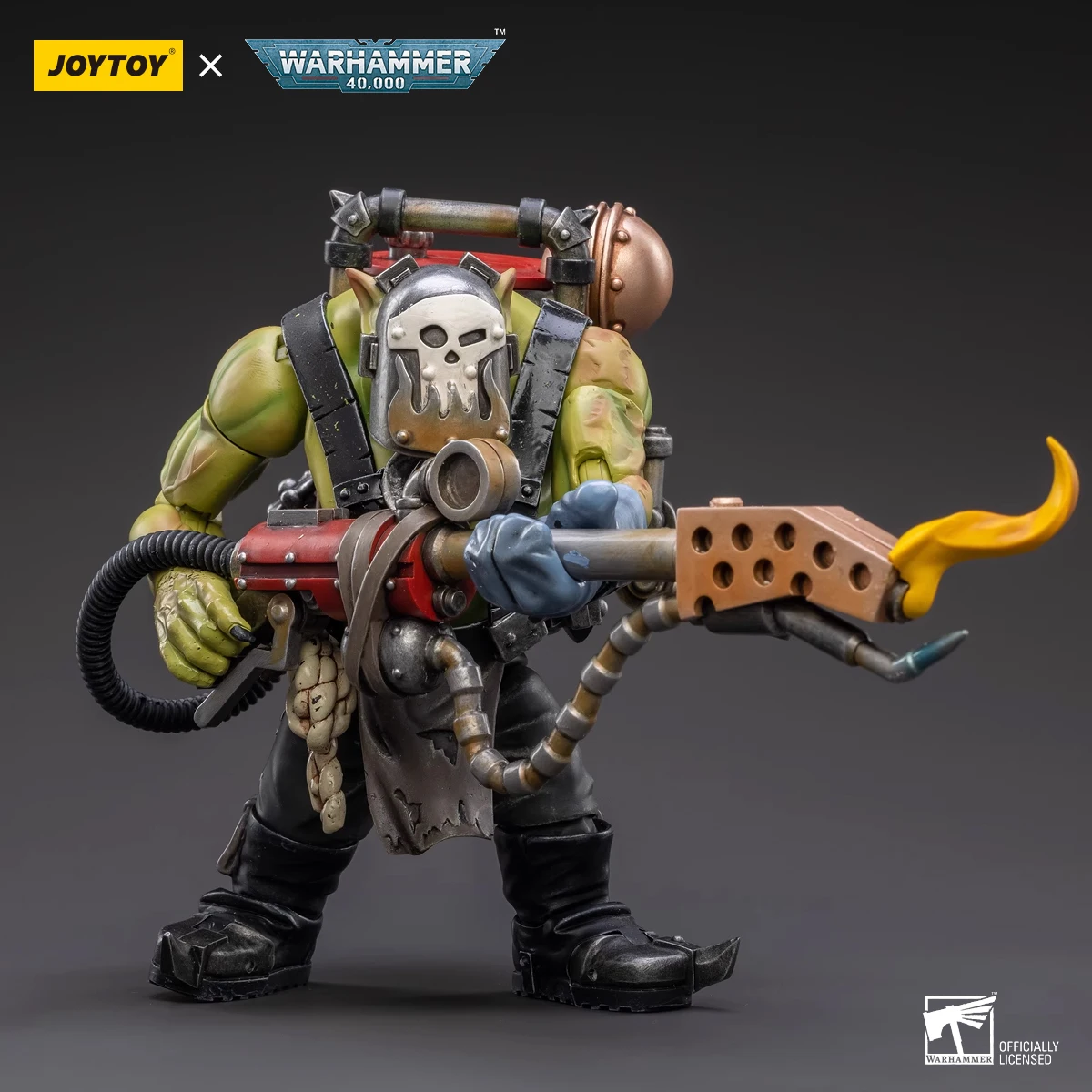 JOYTOY Warhammer 40K Ork Kommandos Action Figure Boy Ragrob Snarit Rotbilge Wagzuk Anime Figurine Giunti Modello mobile Giocattolo Regalo