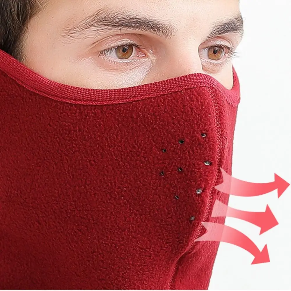 Eenvoudige Pluizige Fleece Oorkappen Masker Thermische Sjaal Oorklep Omslag Oorwarmer Oorklep Winddicht Winter Masker Rijden