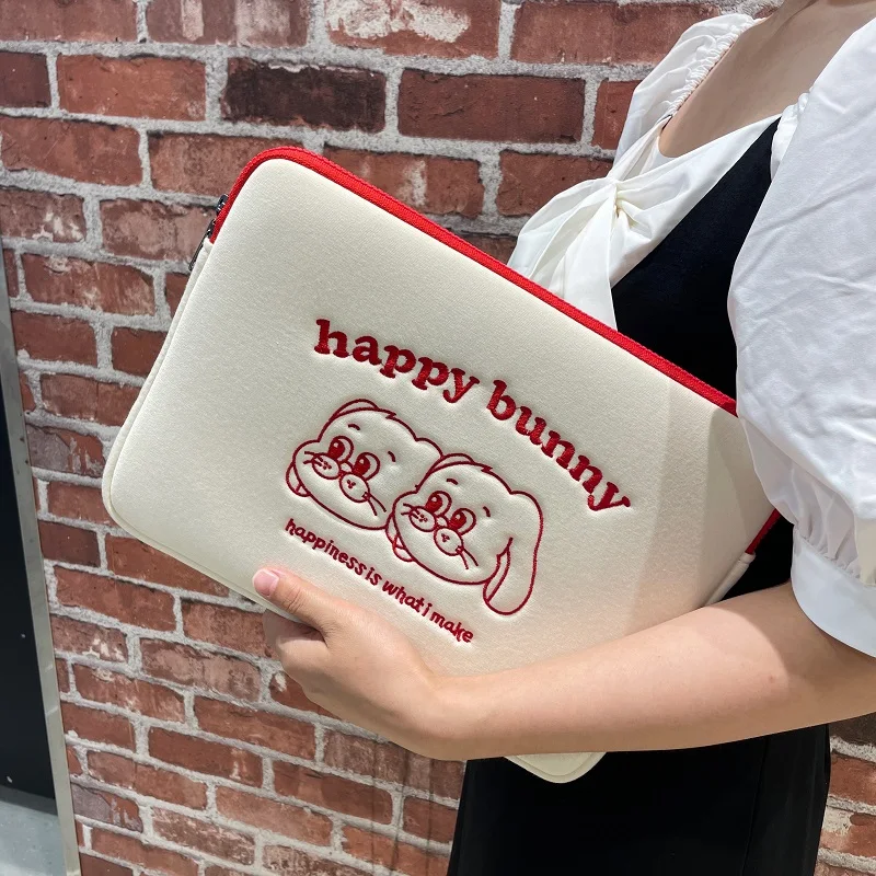 حقيبة كمبيوتر محمول لطيفة لأجهزة Ipad Pro11 Macbook Air13.6 15 Pro13 14 HP Dell Samsung LG 15.6 16 بوصة ماك بوك الحقيبة كمبيوتر محمول #5