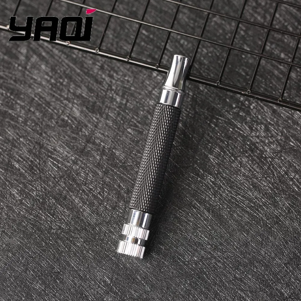 

Yaqi черный и хромированный цвет латунная безопасная ручка для мужчин