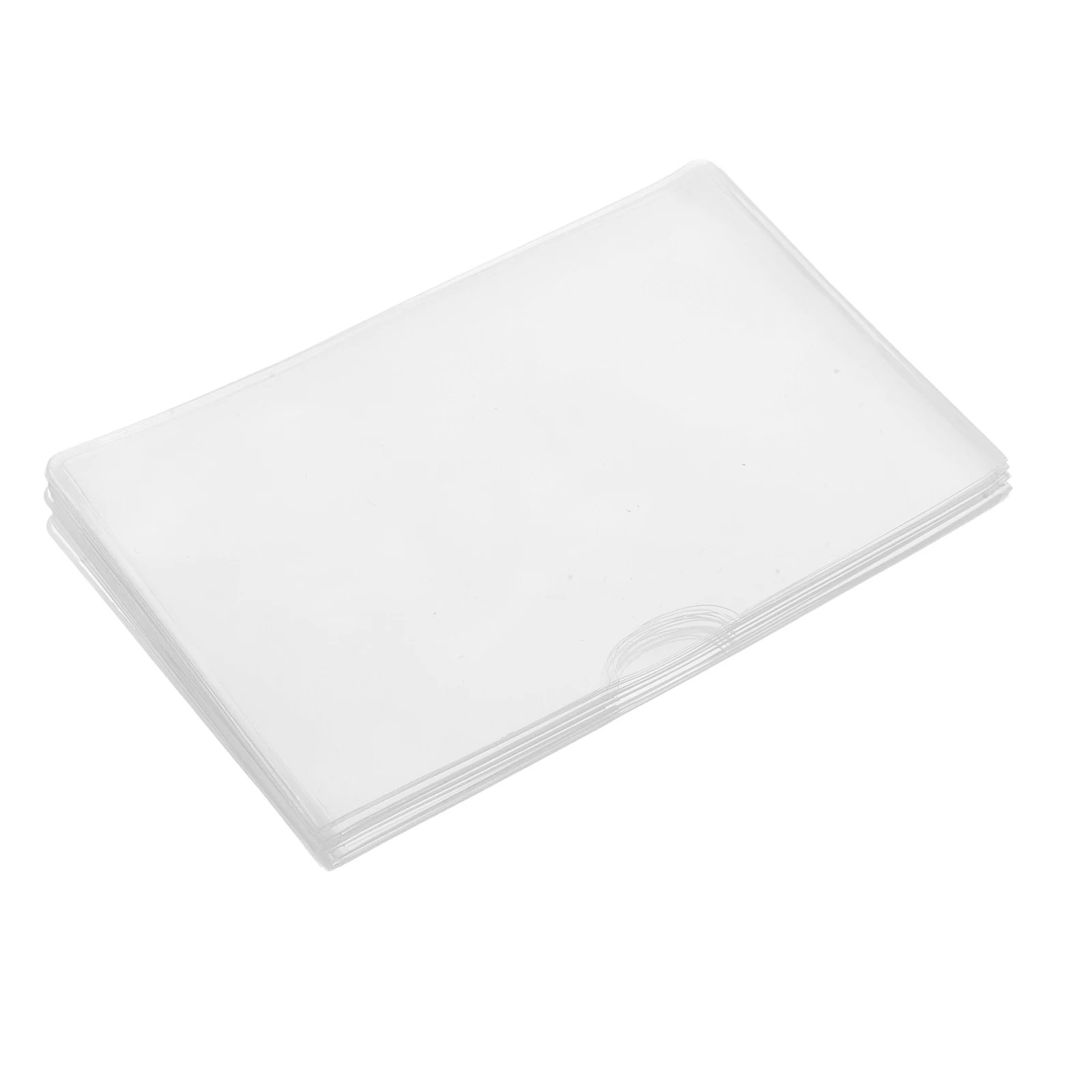 

16 Pcs ID Case Card Sleeve Protector Protectors Plastic Pvc Clear Baseball Basketball Sleeves
