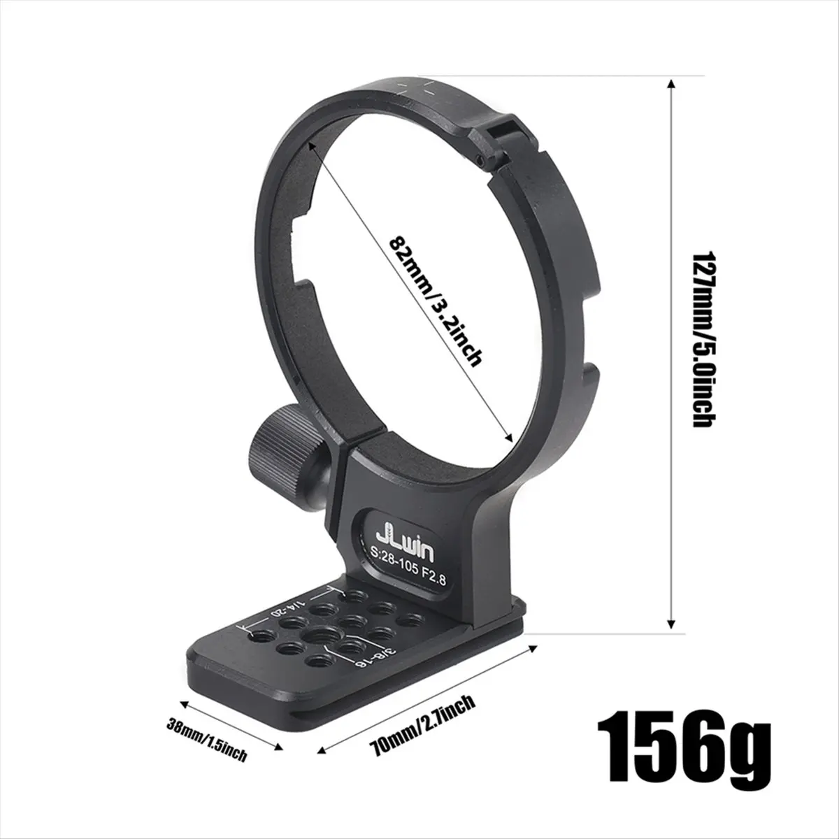 [AC18 Digital]/ Tripod Mount Ring for 28-105mm F2.8 ART Lens Tripod Mount Ring Adapter Quick Release Photography