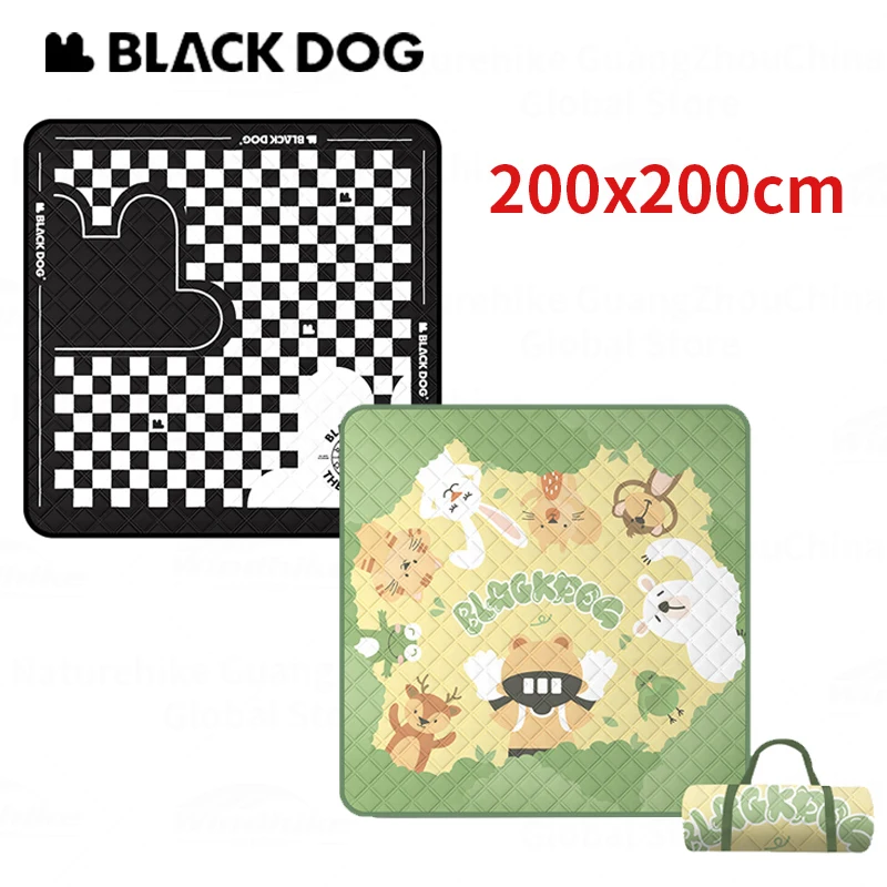 

Naturehike BLACKDOG Camping Picnic Mat Waterproof Moistureproof Pad Thicked Blanket Outdoor Ultrasonic Aluminum Film Mattress