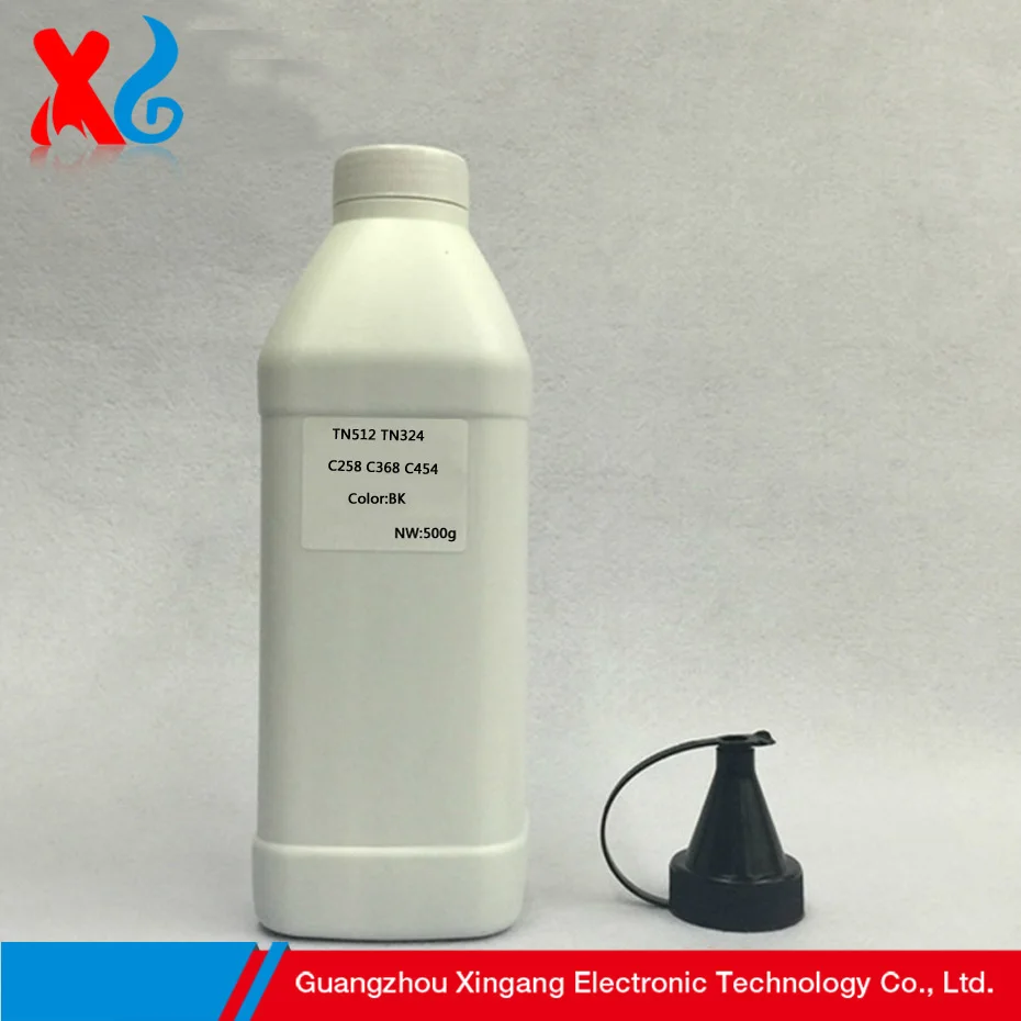 500g Japan Refill Toner Powder for Konica Minolta C258 C308 C368 C454 C454e C554 C554e TN512 TN324 Universal Color Ink