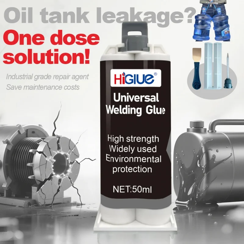 High-Strength Casting Adhesive, Metal Repair Paste, Heat-Resistant Cold Welding Industrial Repair Agent, Epoxy Resin Casting Adh