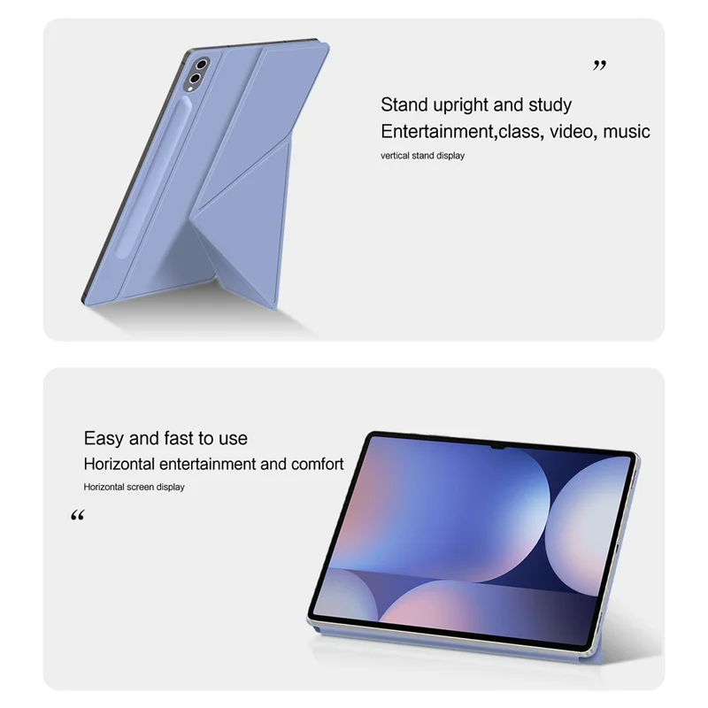 حافظة لهاتف سامسونج جالاكسي تاب S11 S10 Lite S9 S8 S7 FE Plus 12.4 11 حافظة مغناطيسية لـ Tab S10 S9 S8 Ultra 14.6 بوصة غطاء حامل القلم الرصاص