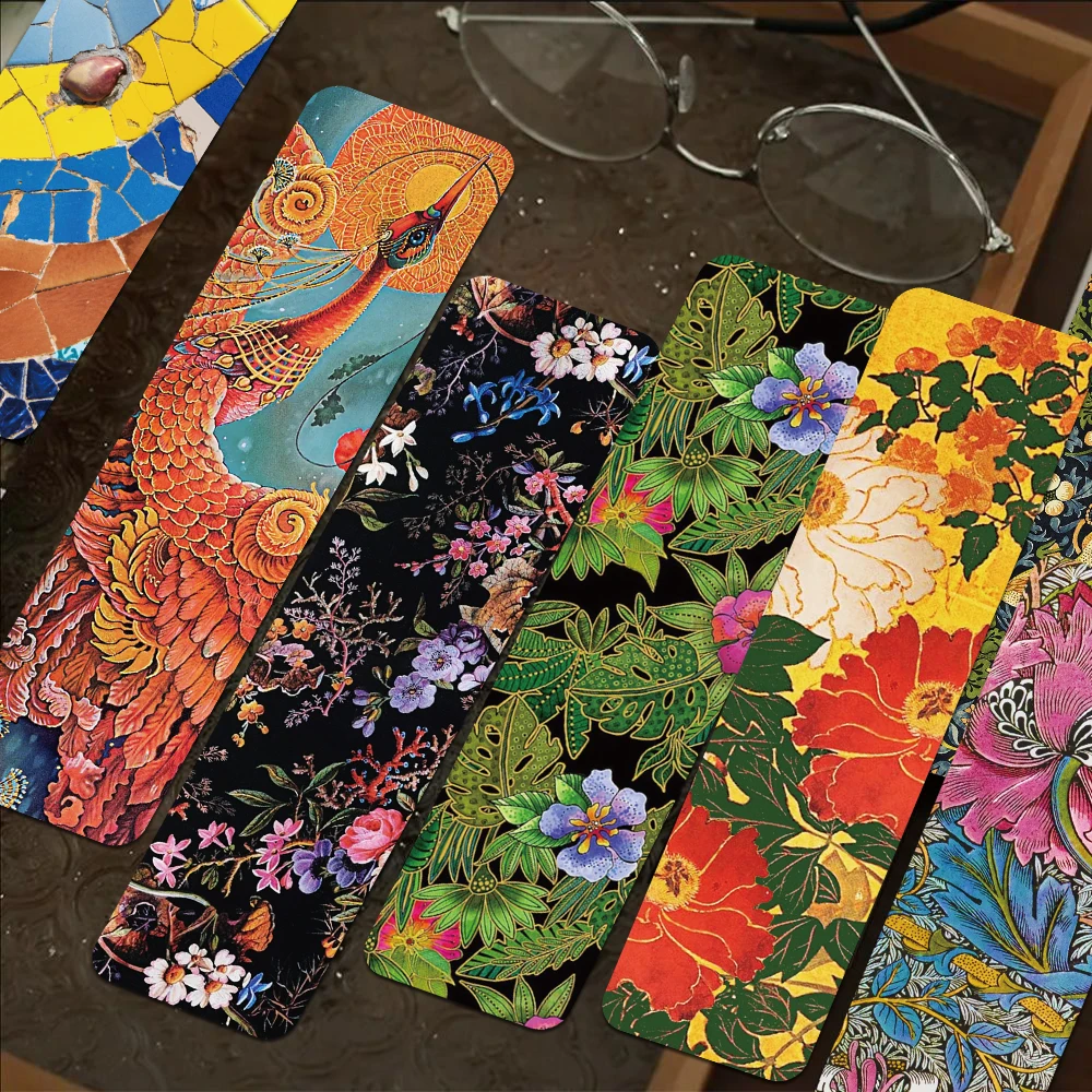 30pcs Vintage Art Bookmarks Decorative Paper Cards School Stationary Supplies DIY Aesthetic Bookmark Students Creative Gifts