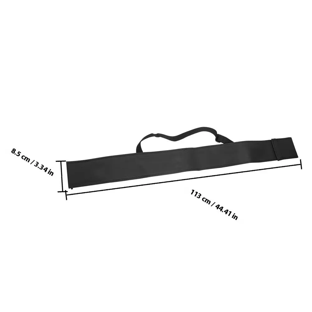 Billiard Cue Case Soft Padded Pool Stick Carrying Bag with Adjustable Shoulder Strap for Travel Storage
