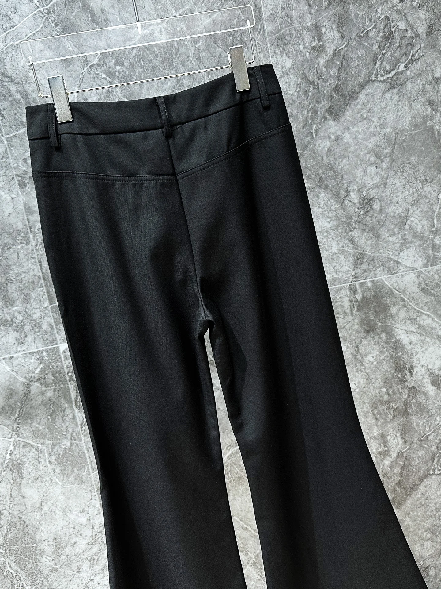 Men's 2025 Autumn New Rhinestone Straight Flared Pants Stylish Personality Trendy Trousers Male Pocket Handsome Diamond Pants