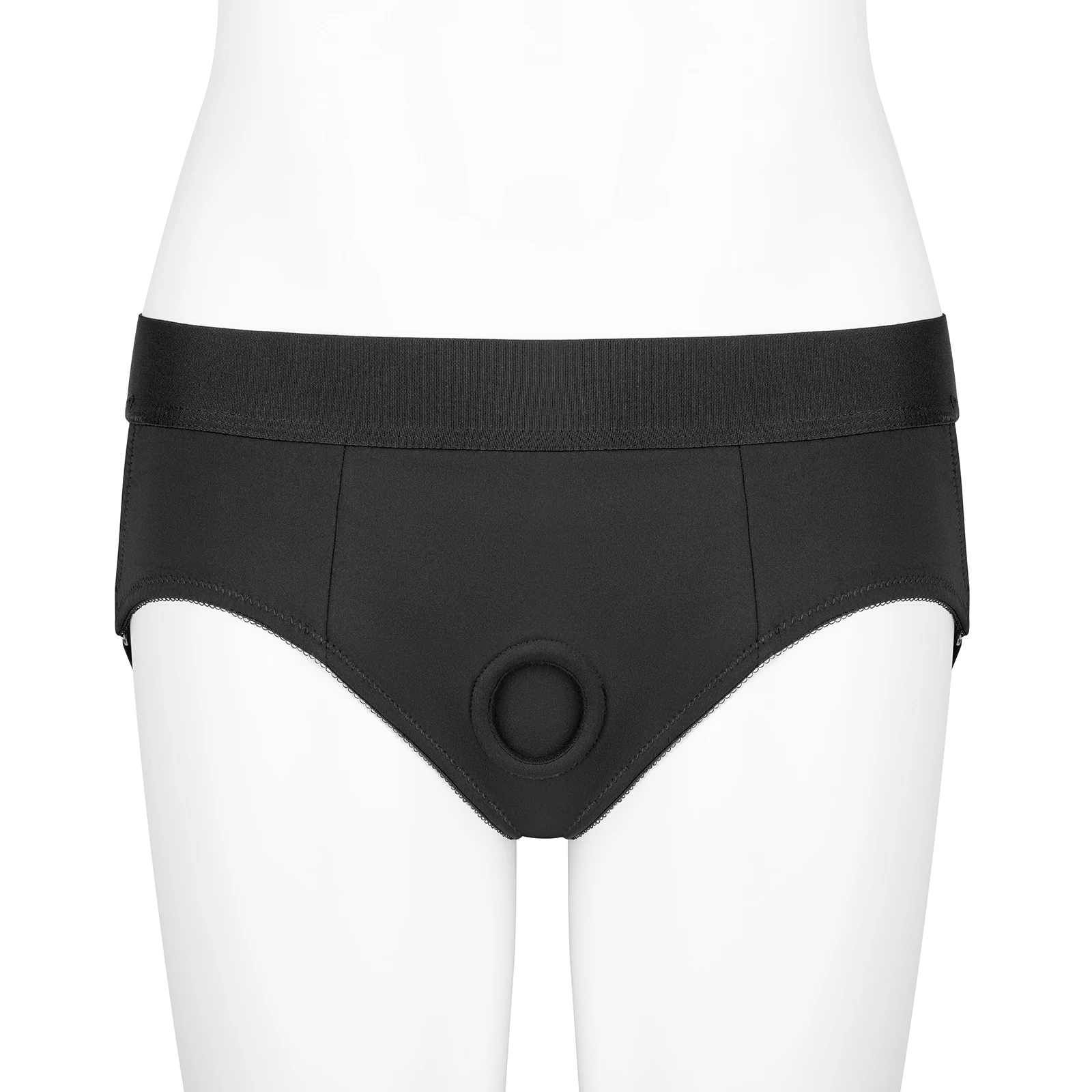 Nylon Spandex Stretchable Jock Strap Briefs Adjustable String G-String for Strap ons