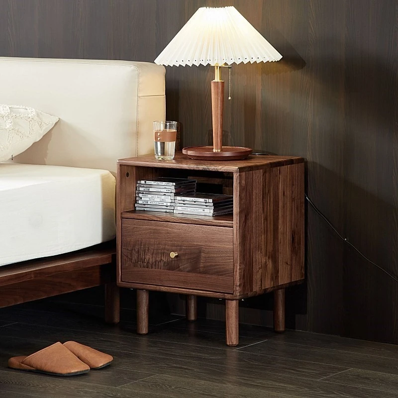 Small apartment Nordic bedside storage cabinet Bedroom small drawer storage cabinet