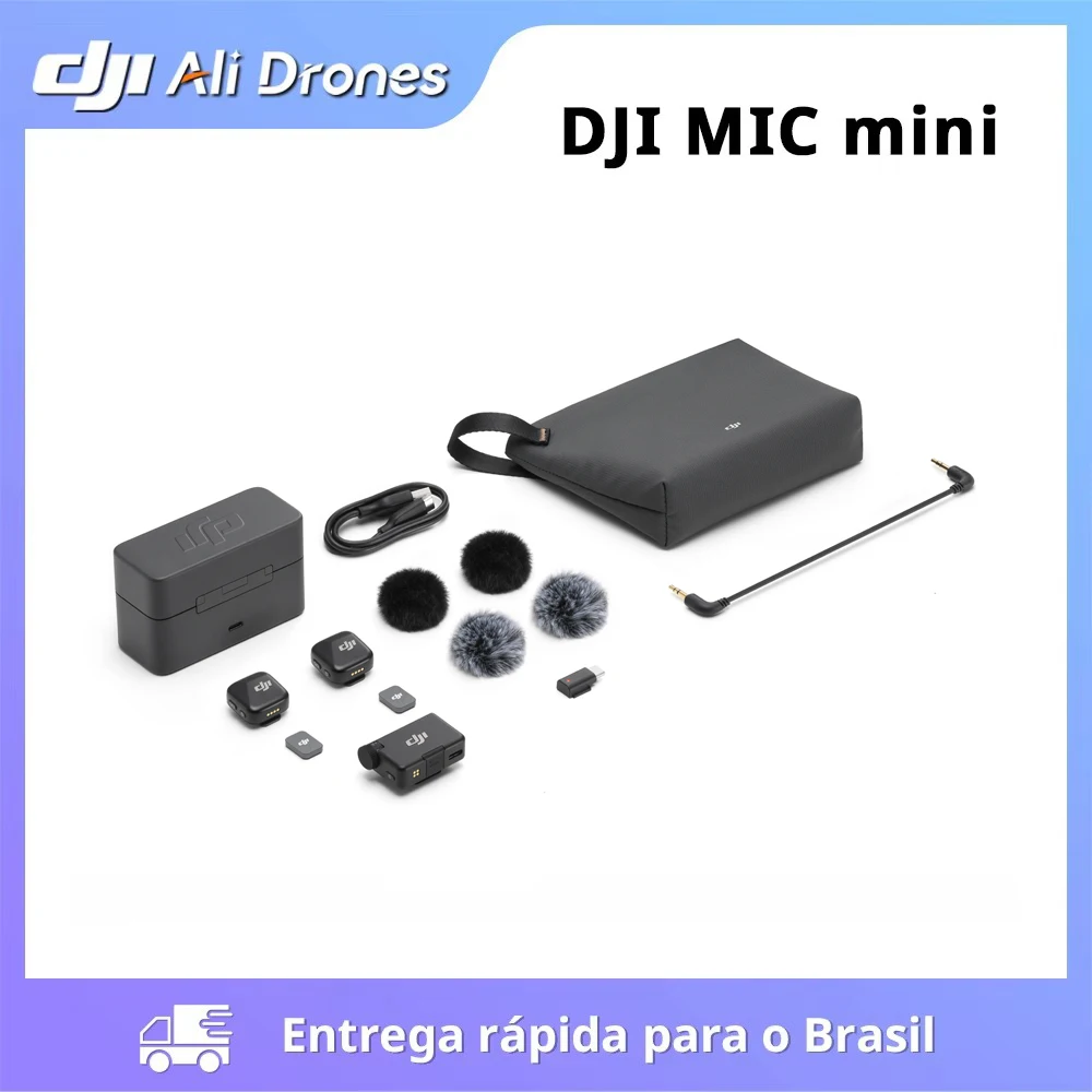 DJI MIC mini Small Ultralight Discreet High-Quality Audio With Stable Transmission original brand new in stock