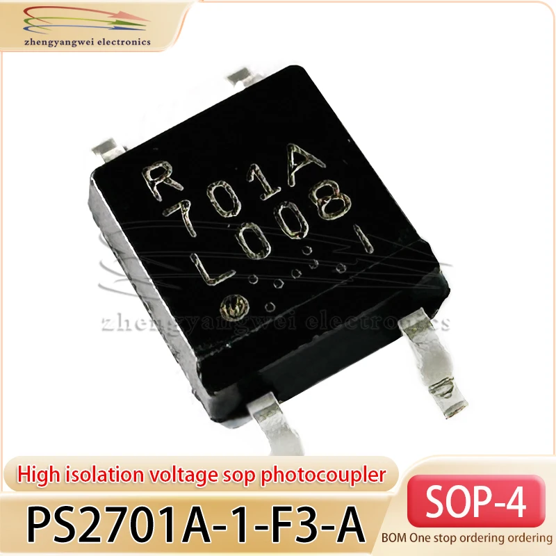 PS2701A-1-F3-A SOP-4 10PCS R 701A PS2701A PS2701A-1 PS2701A-1-F3 HIGH ISOLATION VOLTAGE SOP PHOTOCOUPLER