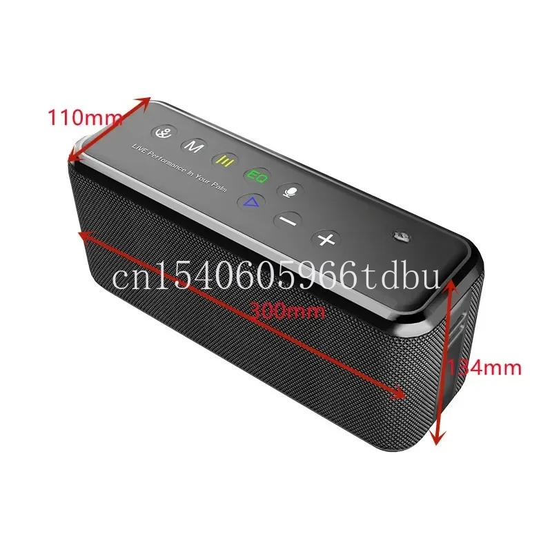 Charging Waterproof TWS Computer Subwoofer  X8 Max 100W Ultra-high Power Outdoor Portable Desktop Bluetooth Speaker Mobile