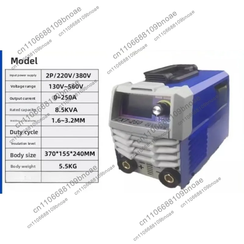 ZX7 DC 250 Electric Welding Machine Dual Voltage 220V380V