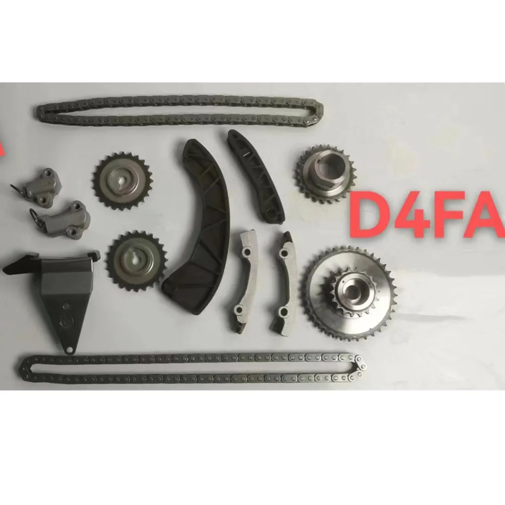 13PCS Timing Chain Kit Repair Kits 243512A001 243772A000 243862A000 244102A000 243612A001 For Kia CEED D4FA