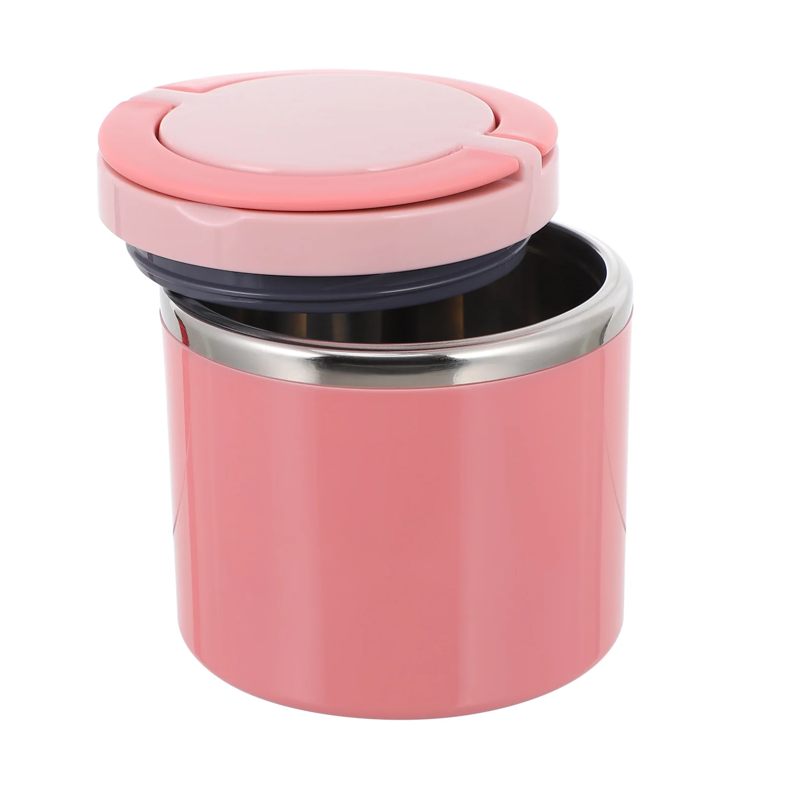 

Portable Breakfast Cup Stainless Steel PP Material Leakproof Design Premium Sealing Effect Soup Mug for Home Office Use
