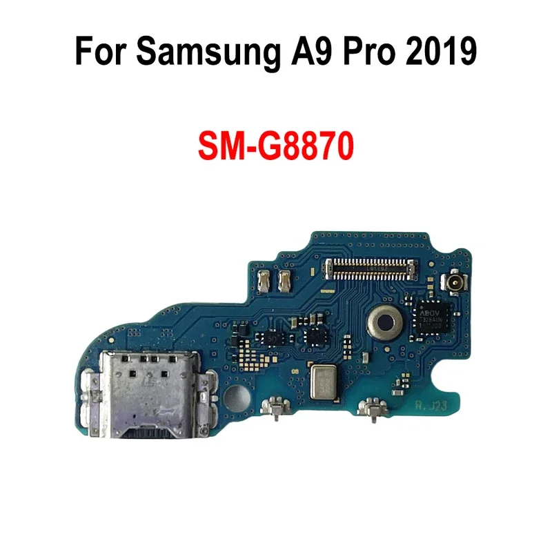 Puerto de carga USB conector de base placa de carga Cable flexible para Samsung Galaxy A9 Pro 2019 SM-G8870 placa de carga