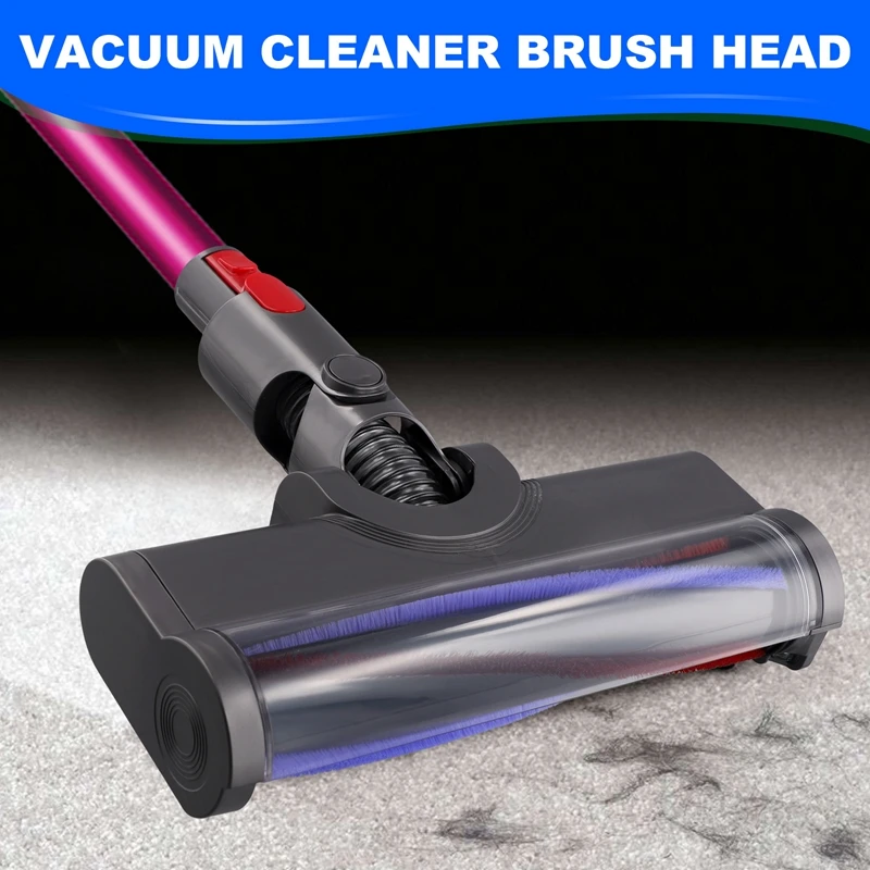 Электрическая напольная головка для Dyson V7, V8, V10, V11 Беспроводная Быстрорежущая Насадка для пылесоса