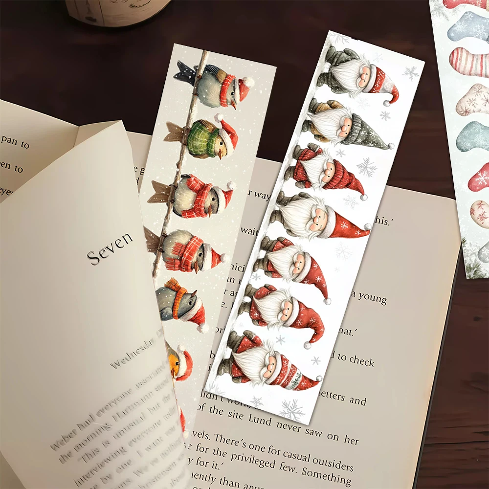 32 stuks, schattige kerstbladwijzers, geschikt voor schoolseizoen, Kerstmis, Halloween, leraren, lezers en verjaardagen.