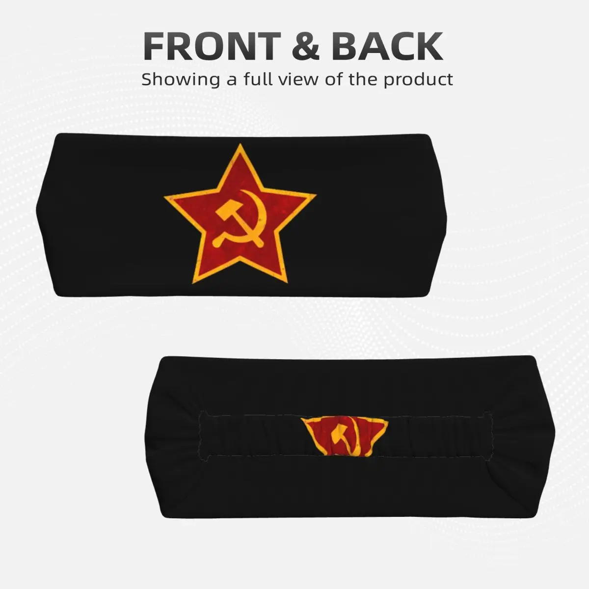 

Пользовательские CCCP Star Советский Союз СССР 5, спортивная повязка для мужчин и женщин, впитывающая влагу спортивная повязка для тренажерного зала, йоги, бега