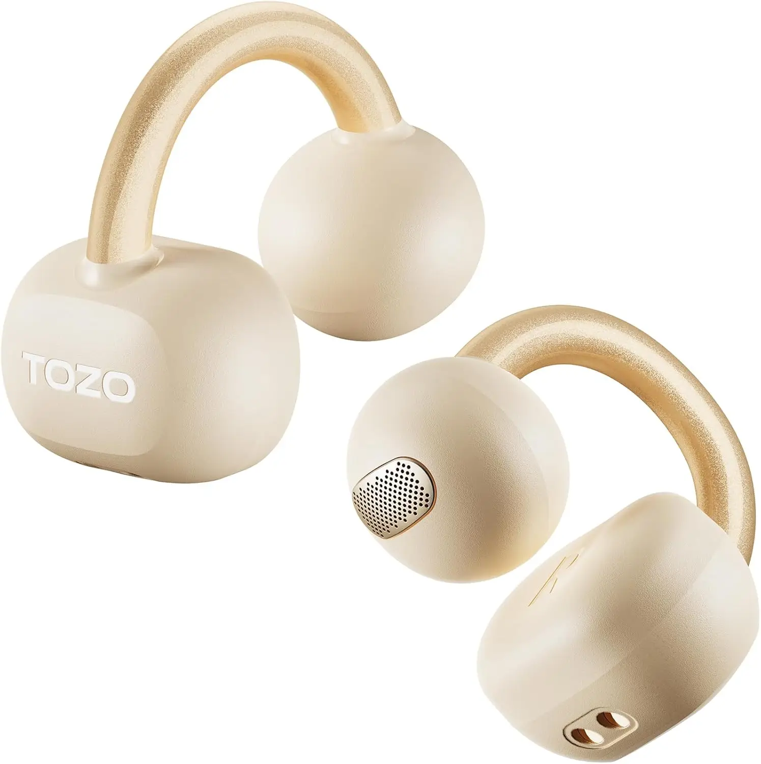 

OpenEarRing True Open Ear Earbuds, Lightweight Comfort Open Ear Clip Wireless Earbuds, 40H Play