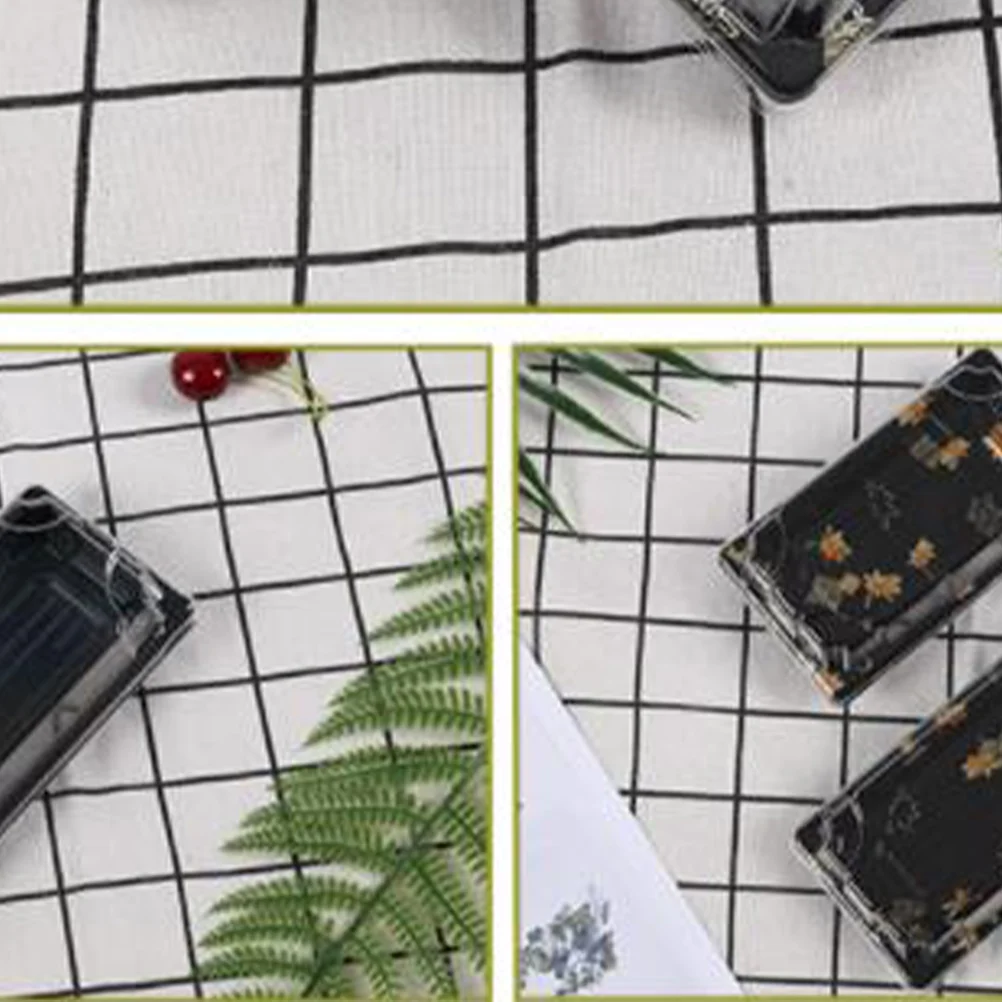 100pcs Sushi Box Packing Boxes Take Out Food Containers with Lids Packaging Bakery Takeout Disposable