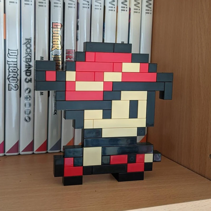 

110 шт. MOC Pocket Pets Trading Card Player Game Boy Color Sprite Модель DIY Обучающие креативные строительные блоки Подарок для фанатов 90-х годов