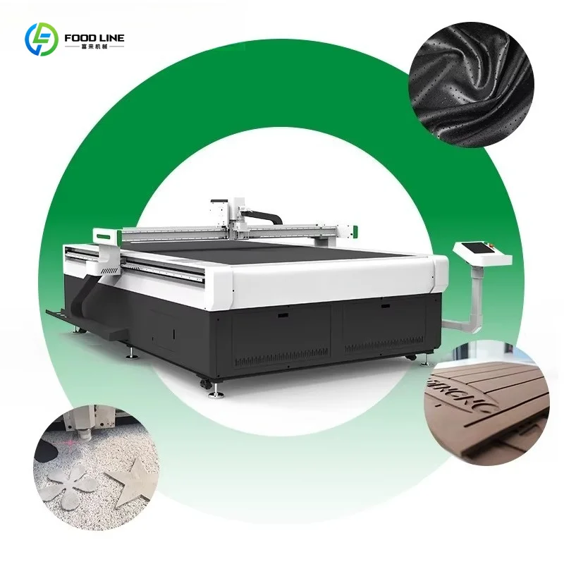 Customized New Automatic Numerical Control Cutter Vibrating Knife for Leather Luggage Footwear Production