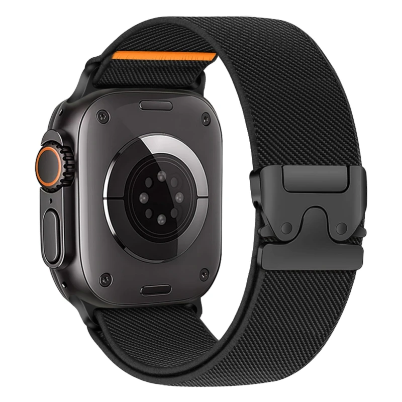 Parachute Loop Strap For Apple Watch Ultra 3 49mm 11 10 46mm 42mm 9 8 7 45mm/41mm Nylon Band iWatch 6 5 4 SE 38/44/40mm Bracelet