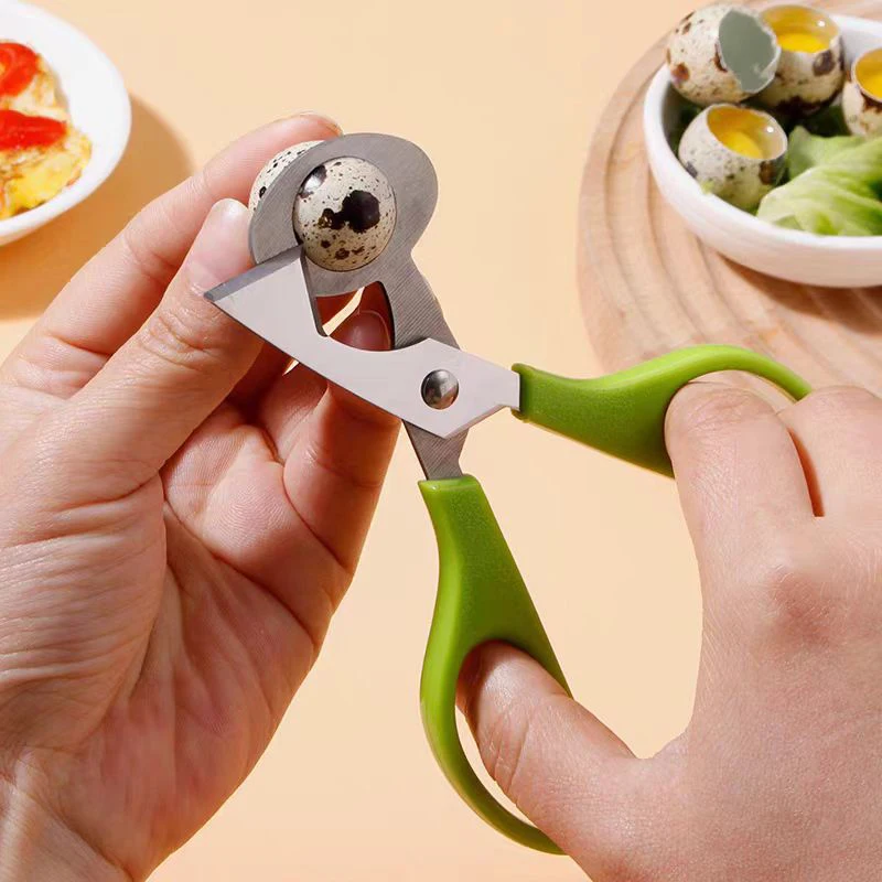 Durable Multifunction Kitchen Tools Stainless Steel Blade Quail Egg Shell Scissors Cigar Cutters Rust Resistant