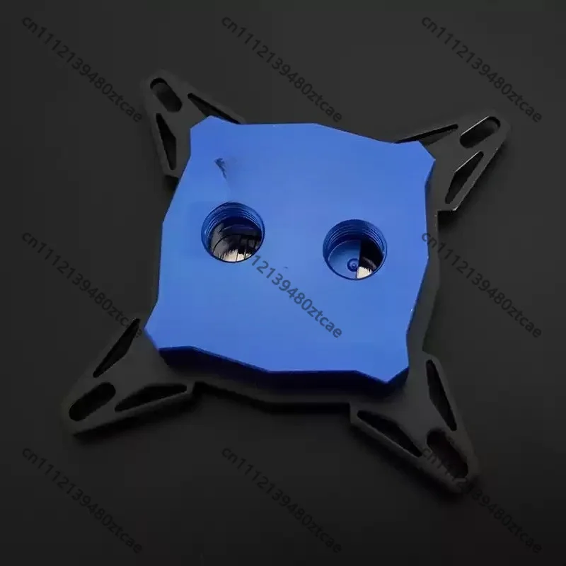 Full‑Metal Micro‑Jet‑Channel CPU Water Block For PC Liquid Cooling DIY Mod Accessory