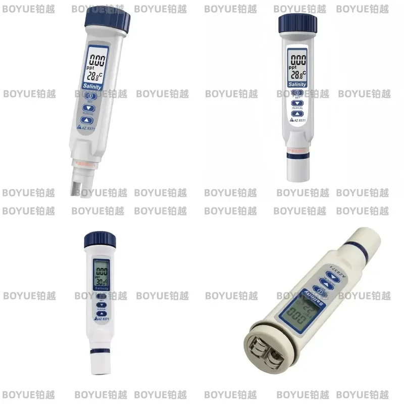 for AZ8371 Portable Digital Salinity Pen Meter for Agricultural Catering Laboratory Plastic Salinity Meter with Temperature
